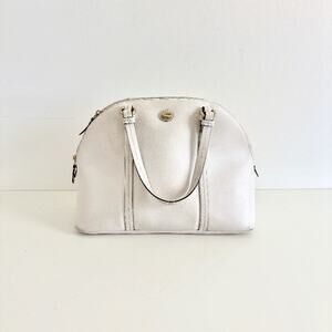 Coach Peyton Cora Domed Satchel in Saffiano Leather - Style F25671